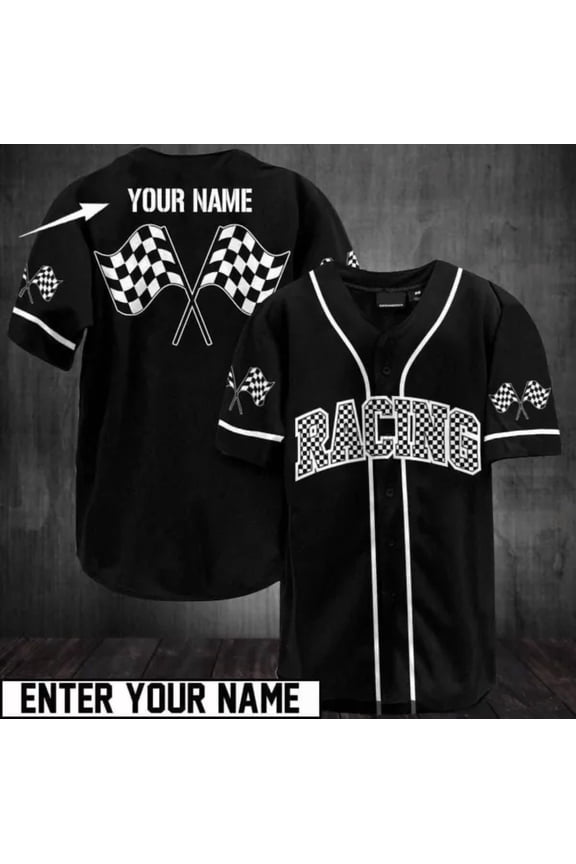 Racing Personalized Baseball Jersey - Hot Sale 2026