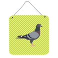 thumbnail image 1 of Racing Pigeon Green Wall or Door Hanging Prints, 6 x 6 in., 1 of 1