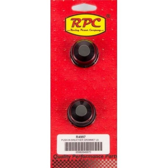 Racing Power 1.25 OD x 0.75 ID Steel PVC Grommets - Pack of 2