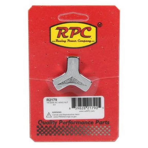 Racing Power Co-Packaged R2179, Tri-Bar A/C Wing Nut Performance Racing