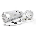 thumbnail image 1 of Racing Power RPCR3024 Tall Valve Covers-Breather-Dipstick-Grommets-Timing Cover-Timing Tab Engine Dress Up Kit Steel Chrome Small Block Chevy - Kit, 1 of 1