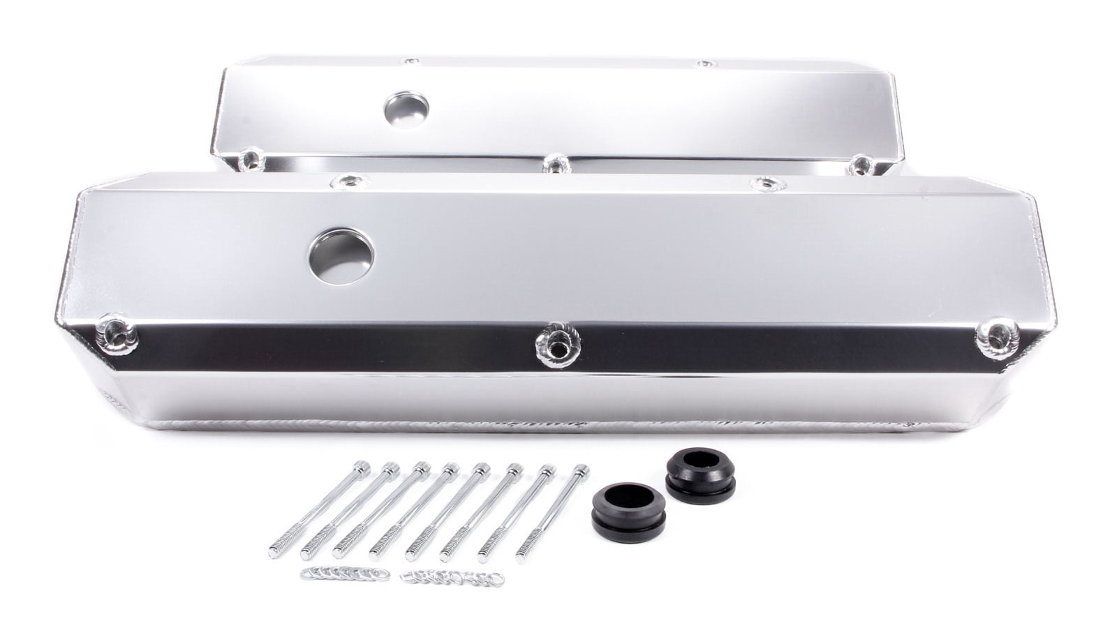 Racing Power Company R6246 Fabricated Anodized Aluminum Valve Cover for Small Block Chrysler