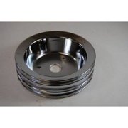 Racing Power Company R8963 SWP Triple Groove Crank Pulley for Small Block Chevy