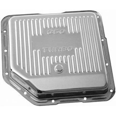 Racing Power Company R9122 Chrome Finned Transmission Pan