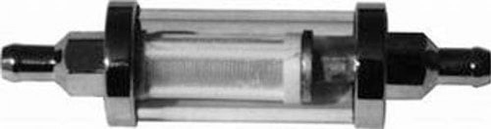 Racing Power Company R9247 5/16" Clear Chrome Fuel Filter
