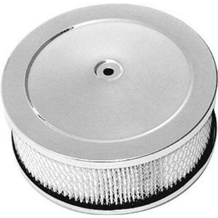 Racing Power R2292 6.37 x 2.5 in. Chrome Muscle Car Style Air Cleaner Set