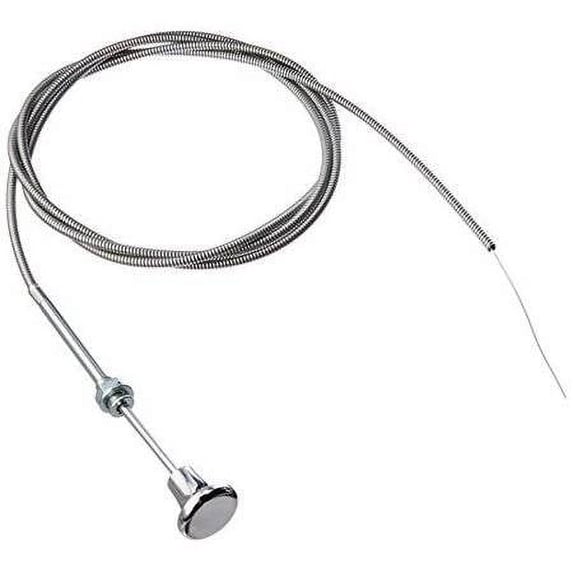 Racing Power R2332 6 ft. Chrome Choke Cable Kit