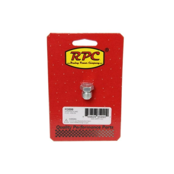 Racing Power Co-Packaged Inverted Flare Plug - 9/ 16-18
