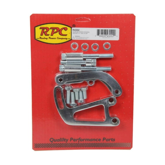 Racing Power Co-Packaged Alum SBC Power Steering Bracket