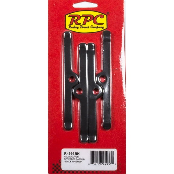 Racing Power R4993BK Black 4-3/4 SBC Valve Cover Spreader Bar