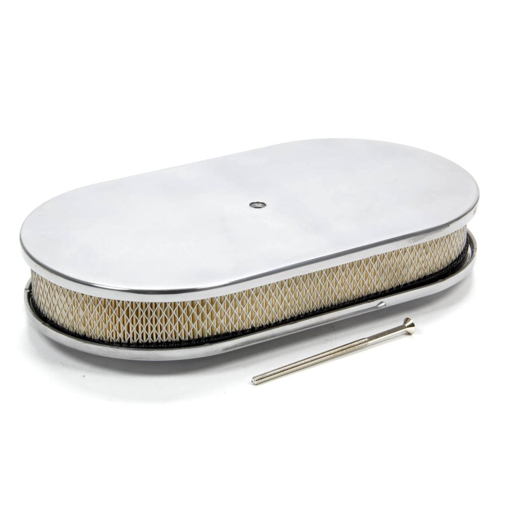 Racing Power Co-Packaged Air Cleaner Oval Polish ed