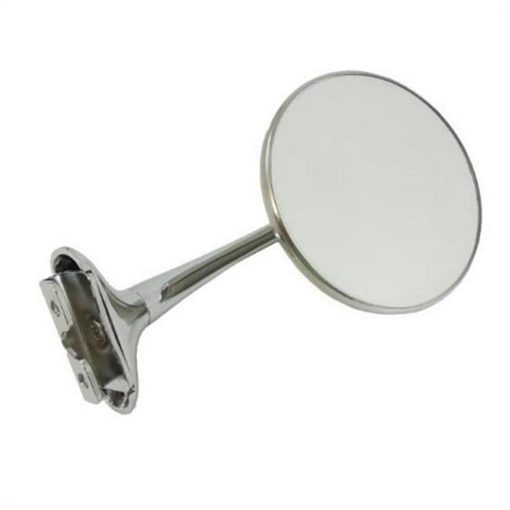 Racing Power R6609 4 ft. Chrome Steel Peep Round Mirror