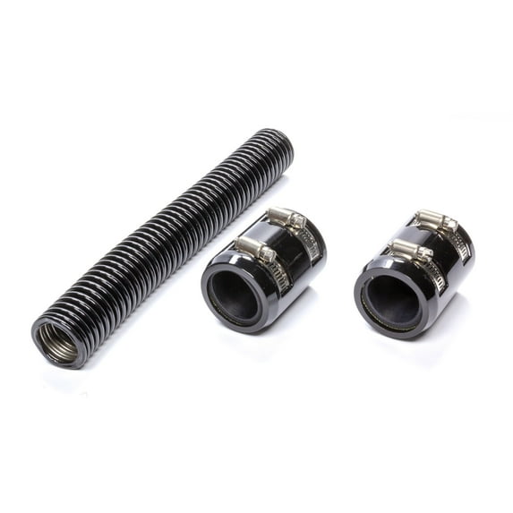 Racing Power R7304BK Black 24 Stainless Radiator Hose Kit