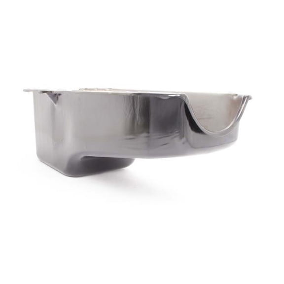 Racing Power  Steel Stock Oil Pan for 1980-1985 Small Block Chevy - Black