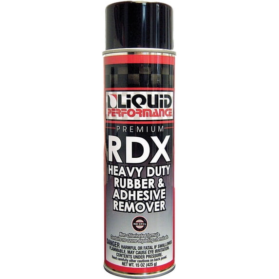 Racing RDX Rubber and Adhesive Remover - 15 oz - Removes Grease, Oil, Ink, Dried Glue, and Residue - Non-Toxic Formula and Safe to Use - Liquid Performance