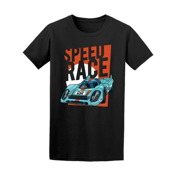 Racing Speed Race Car Men's Tee - Image by Shutterstock