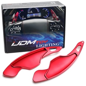 Racing Sports Red Aluminum Larger Paddle Shifter Extension For Cadillac ATS CT6 XT5