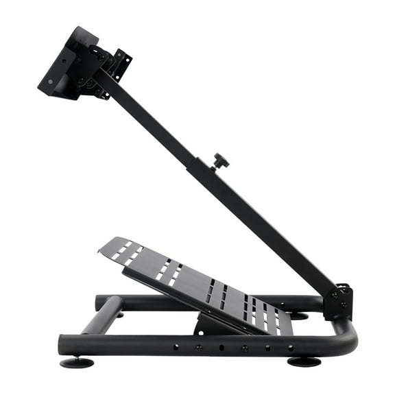 Racing Steering Wheel Stand Adjustable Steering Wheel Stand Folding Racing Simulator Stand for Game Halls