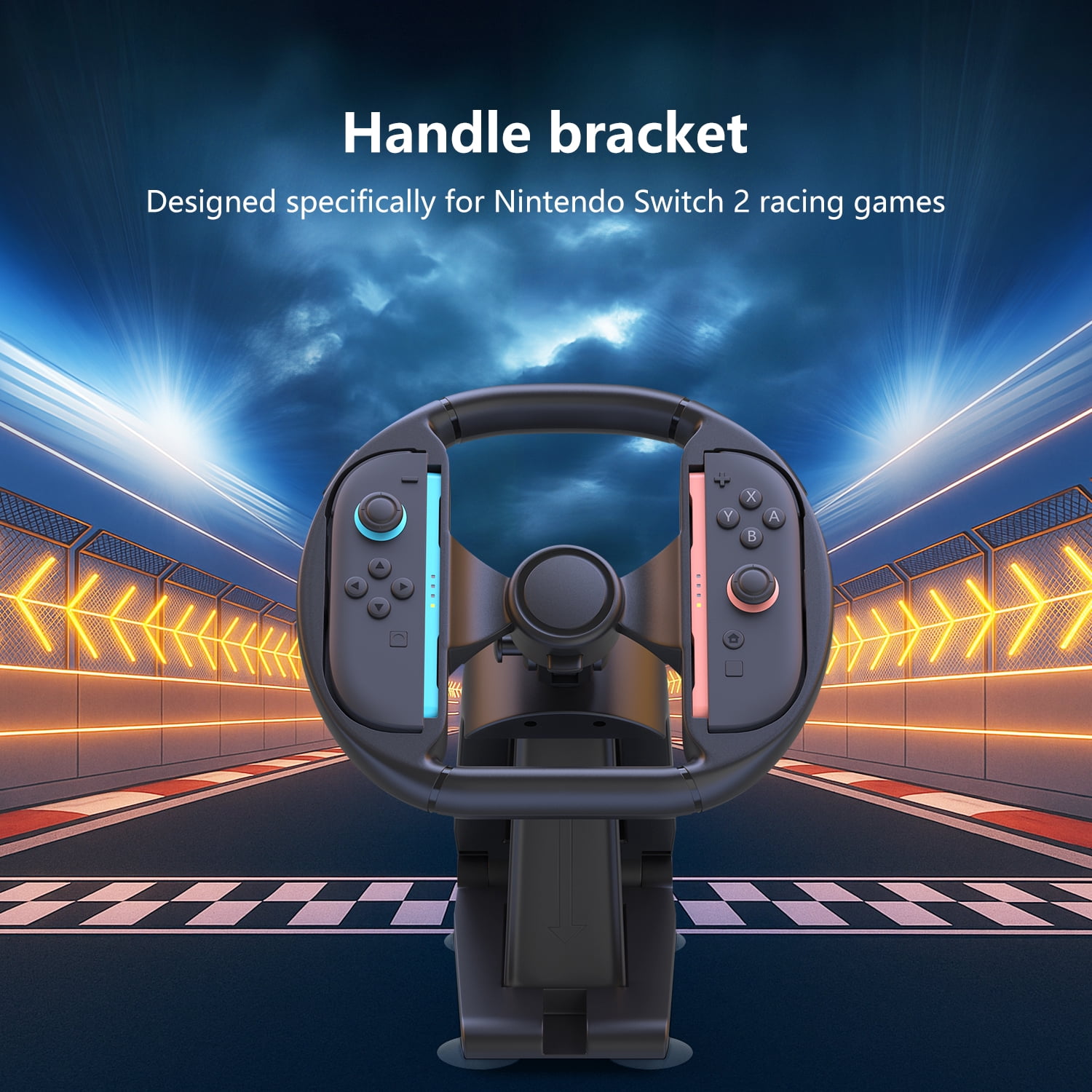Racing Steering Wheels for Nintendo Switch 2, Gaming Steering Wheel for ...