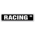 thumbnail image 1 of Racing Street [3 Pack] of Vinyl Decal Stickers | 1.5" X 7" | Indoor/Outdoor | Funny decoration for Laptop, Car, Garage , Bedroom, Offices | SignMission, 1 of 1
