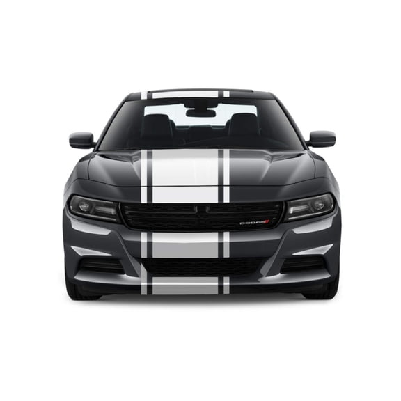 Racing Stripes  pinstripes [3x] 2" , 23", 2" x 70" Self Healing Air Release Vinyl Fits All Vehicles