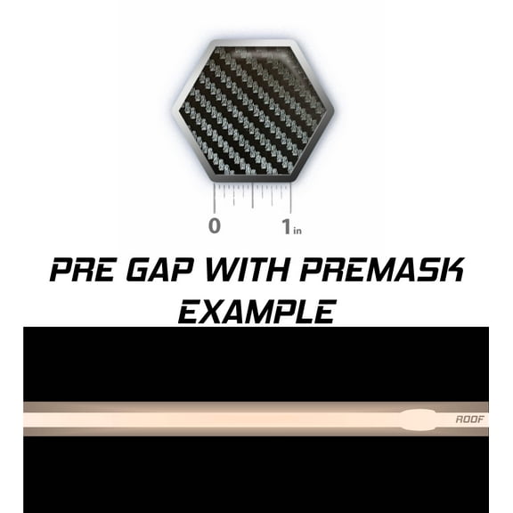 Racing Stripes  pinstripes [3x] 3" , 8", 3" x 70" Self Healing Air Release Vinyl Fits All Vehicles