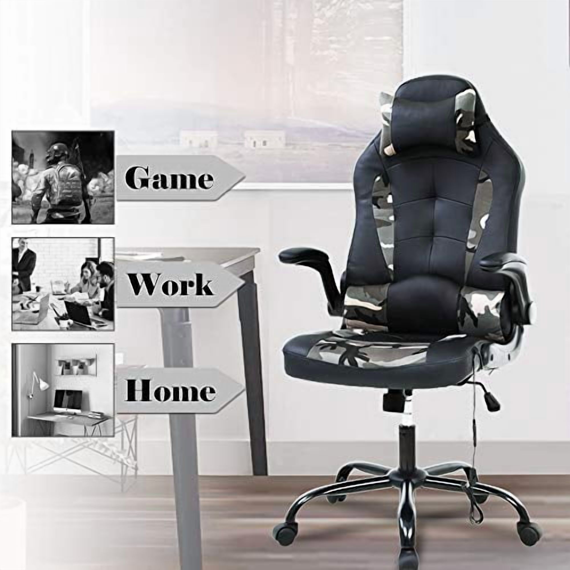 Racing Style Gaming Chair Office Chair Ergonomic Cheap Computer Chair ...