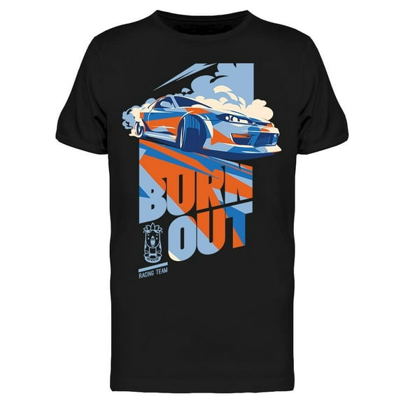 Racing Team, Burnout T-Shirt Men -Image by Shutterstock, Male Large