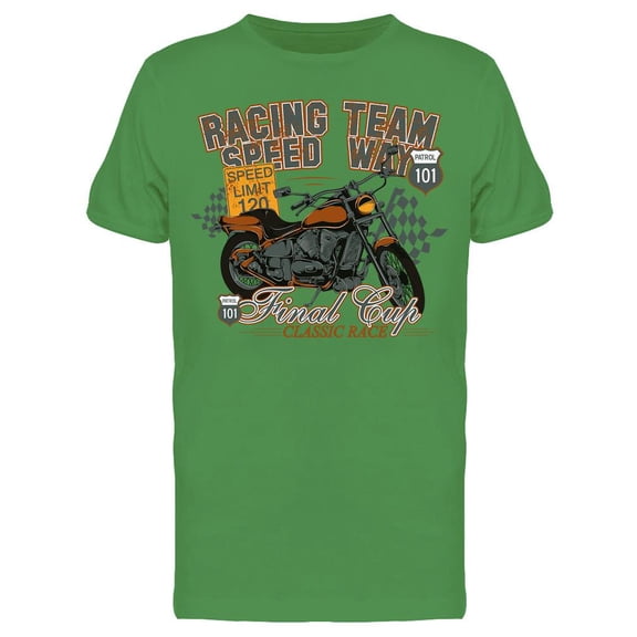 Racing Team, Speed Way Tee Men's -Image by Shutterstock