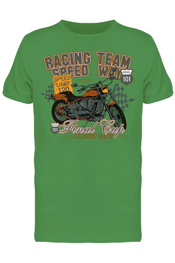 Racing Team, Speed Way Tee Men's -Image by Shutterstock