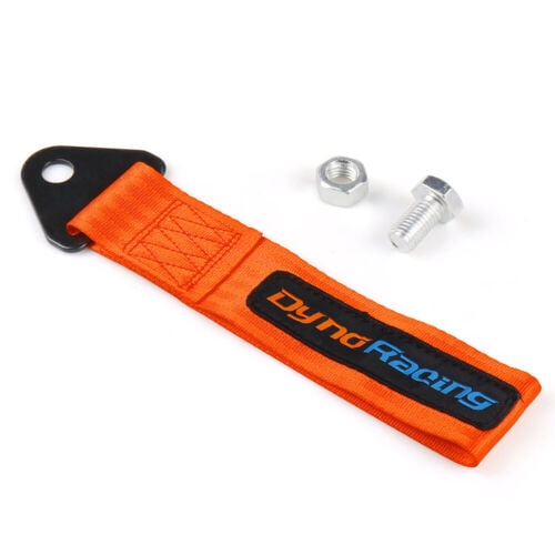 Racing Tow Strap Orange Rally Race Drift Towing Car Track Tuning Screw