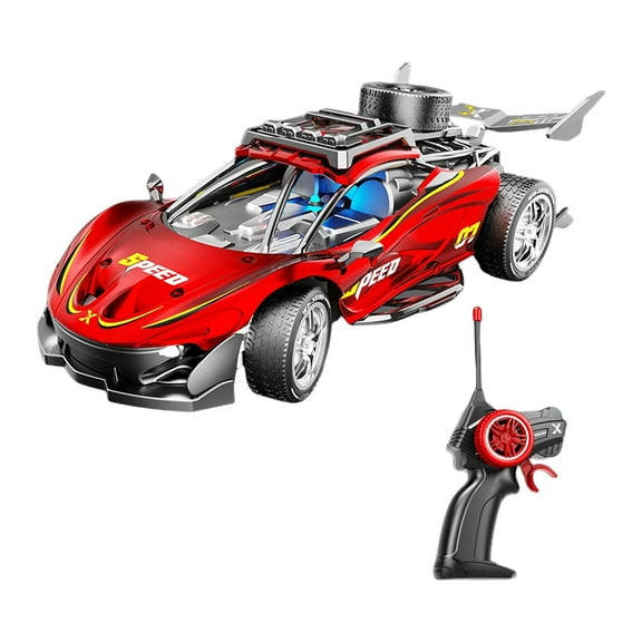 Racing Vehicle​​ 1:18 RC Drift Car - High Speed Remote Control Racing Vehicle with 2.4G Controller & LED Lights​ Led Lights​​