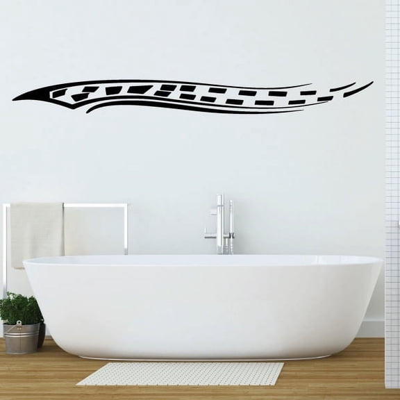 Racing Vehicle Pinstripe Vinyl Decal - Car Decal - Wall Decal - MC010 - 36 Inches