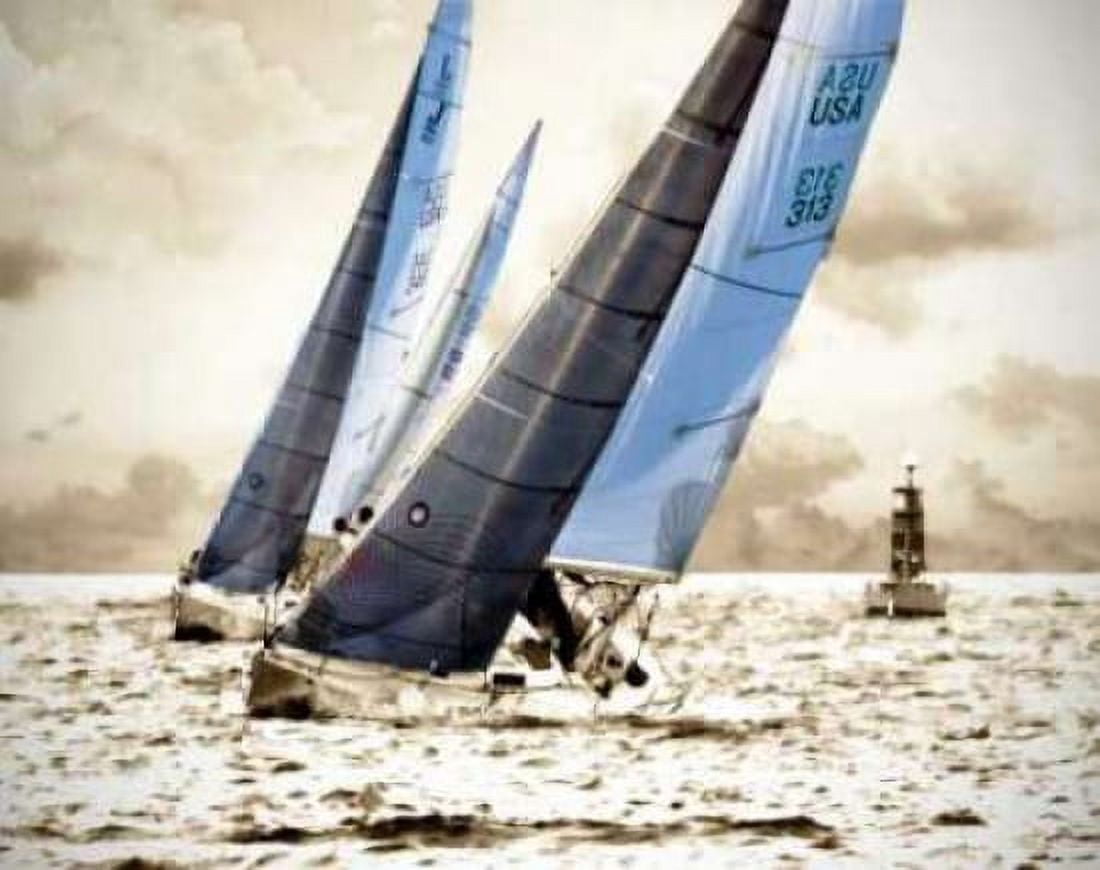 Racing Waters I Canvas Art - Alan Hausenflock (24 x 30)