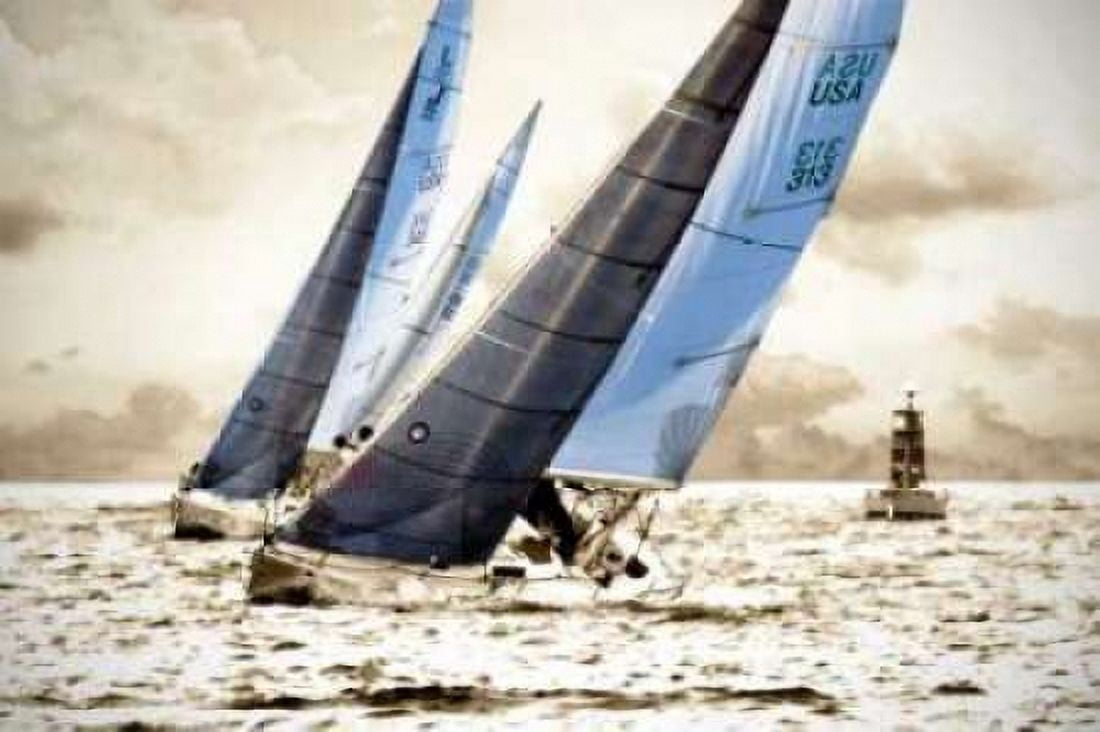 Racing Waters I Canvas Art - Alan Hausenflock (24 x 36)