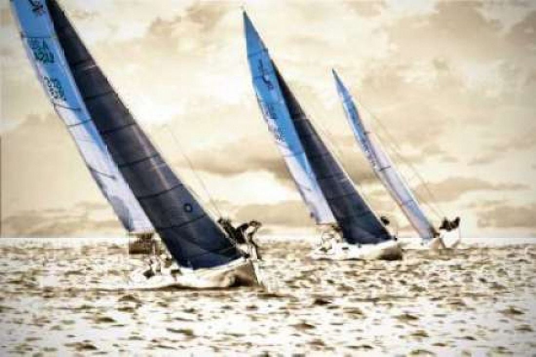 Racing Waters II Canvas Art - Alan Hausenflock (12 x 18)