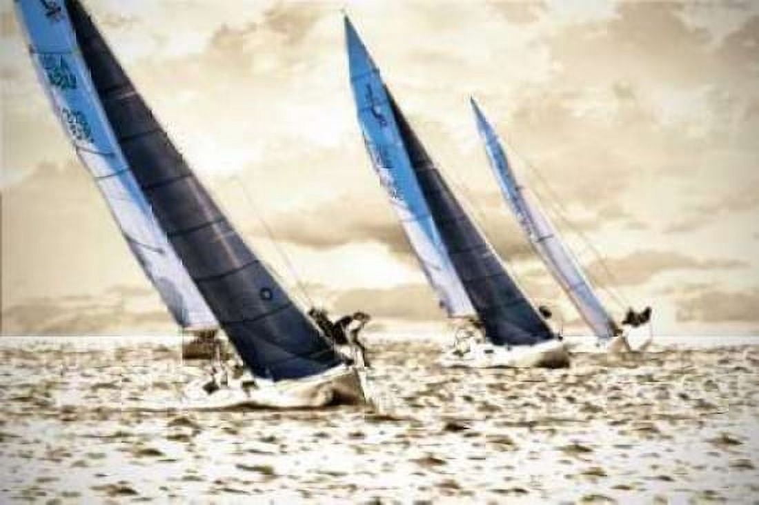 Racing Waters II Canvas Art - Alan Hausenflock (24 x 36)