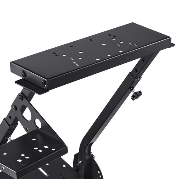 Racing Wheel Stand, Adjustable & Foldable Simulator Stand for Logitech G29 G27 G920 G923, Thrustmaster T300RS T300GT T248 TS-PC TSXW Gaming Cockpit,Pedals Simulator NOT Included