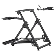 Racing Wheel Stand, Adjustable & Foldable Simulator Stand for Logitech G923 G920 G29 G27, Thrustmaster T300RS TX F458 T500RS T3PA-PROF1/GT Gaming Cockpit,Pedals Simulator NOT Included