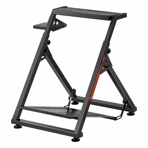 Racing Wheel Stand, Adjustable Folding Simulator Cockpit for Logitech G923/G920/G29, Thrustmaster T300/TX, Fanatec - Racing Simulator Mount
