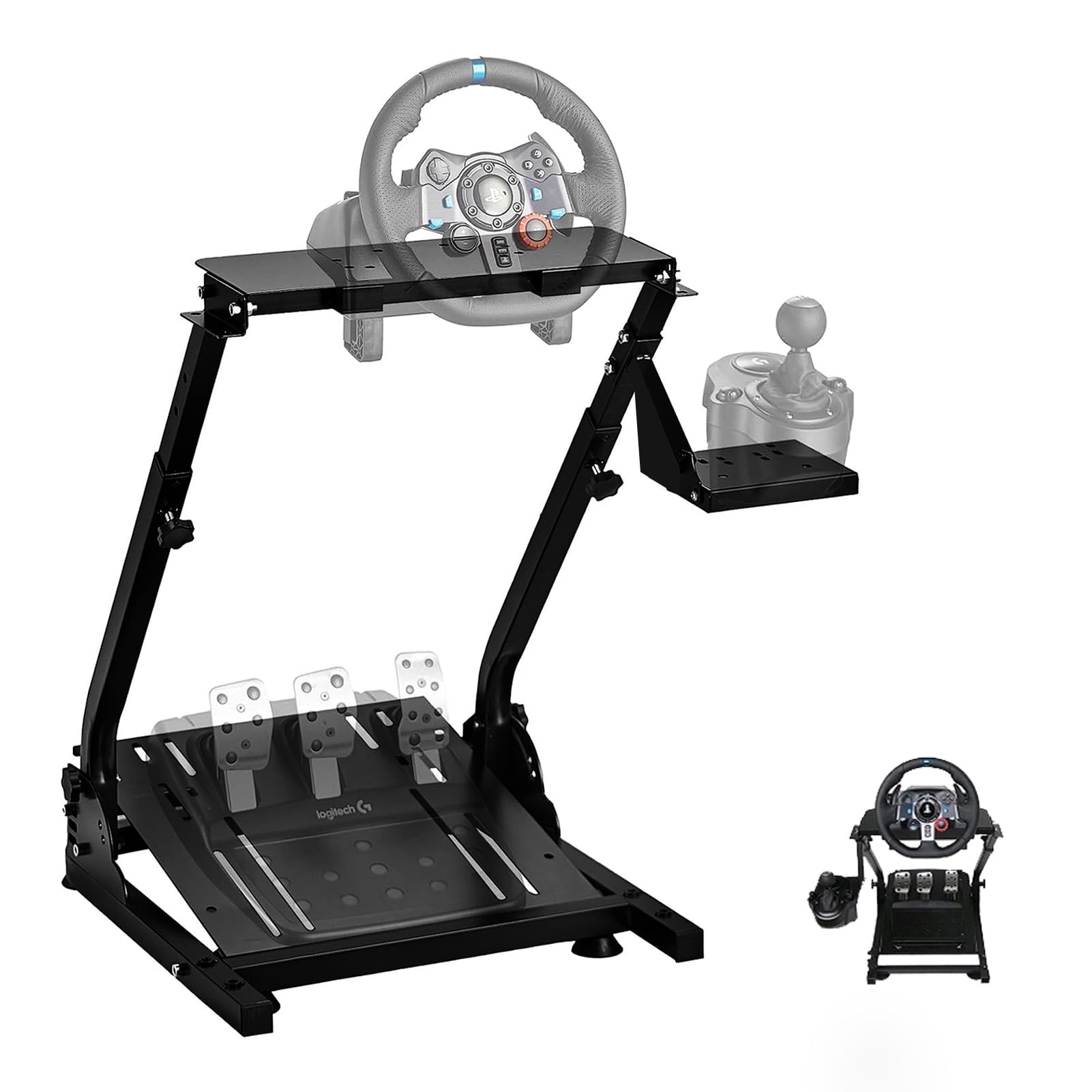 Logitech Racing Wheel Stand｜Fits G29, G920, G27, G923, Thrustmaster T300Rs, T150Rs, Xbox, PS4