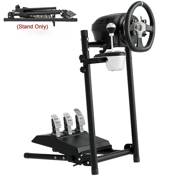 Racing Wheel Stand Simulator Cockpit Wheel Stand Racing Steering Shifter Mount fit for Logitech G25 G27 G29 G920 G923 Thrustmaster T300RS PS5 PS4 Gaming