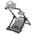 thumbnail image 1 of Racing Wheel Stand, Steering Wheel Stand Compatible with Logitech G920 G29 G27 G25 Gaming Cockpit Height Adjustable Foldable Gaming Racing Simulator Steering Wheel Stand NOT Included, 1 of 6
