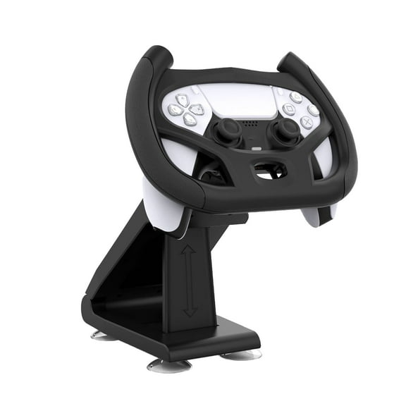 Racing Wheel Stand for PS5 Game Controller with Adjustable Steering Wheel Mount and Stable Gaming Accessories Base