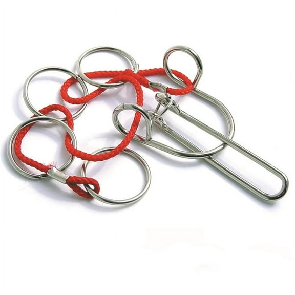 Racing Wire No. 10 - String Brainteaser Metal Puzzle