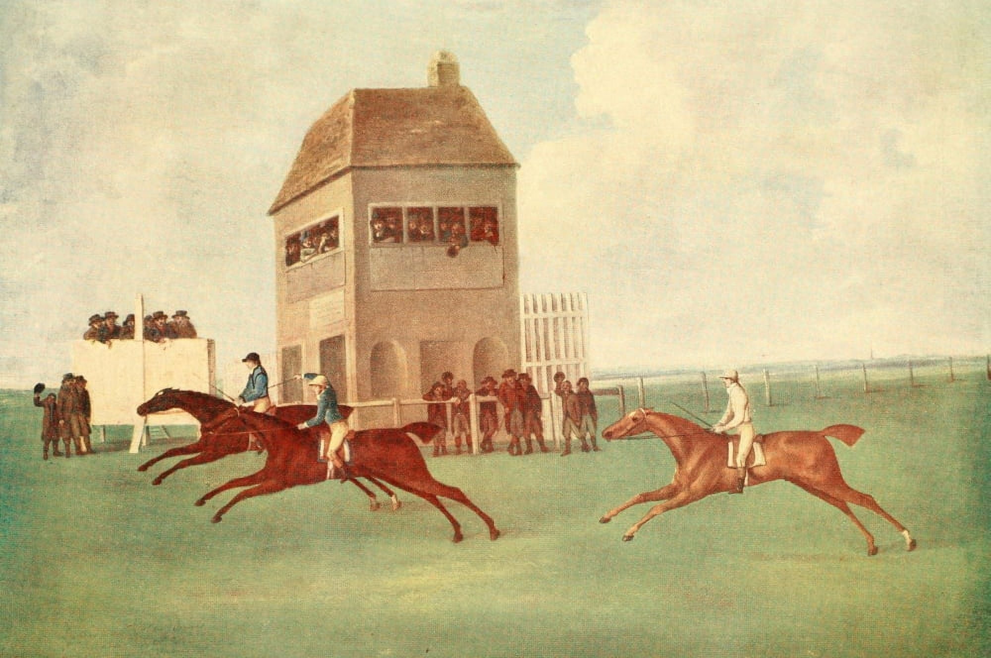 Racing World 1904 Newmarket 1793 Canvas Art - John N Sartorius (18 x 24)