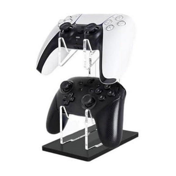Rack 1 Universal Game Controller Holder Desk Stand For Display And Organization Gaming Controller Accessories platform competitive title, 7.75.53.5 inch, Black