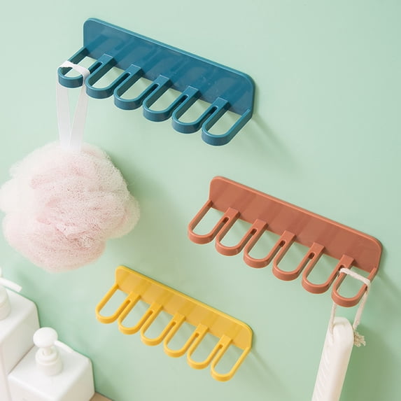 Rack 2 — Heavy Duty Kitchen Towel Hanger Sturdy Bathroom Towel Hook Storage Rack for Kitchen Rags and Dishcloths Durable Clip Organizer 1pc