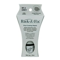 Rack-a-Fix Grey Touch Up Vinyl Coating Repair for Dishwasher Racks & More