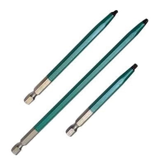 rack-a-tiers 70140g #1 square bit 4 inch green robertson